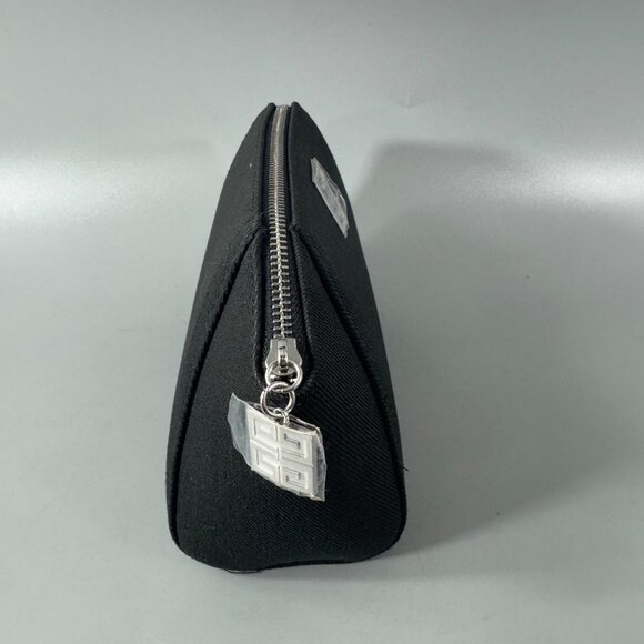 NEW GIVENCHY Parfums Black Makeup Bag Beauty Pouch - Picture 6 of 15